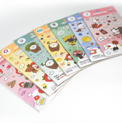 [배송]  동백즈스티커  (7종 제공)